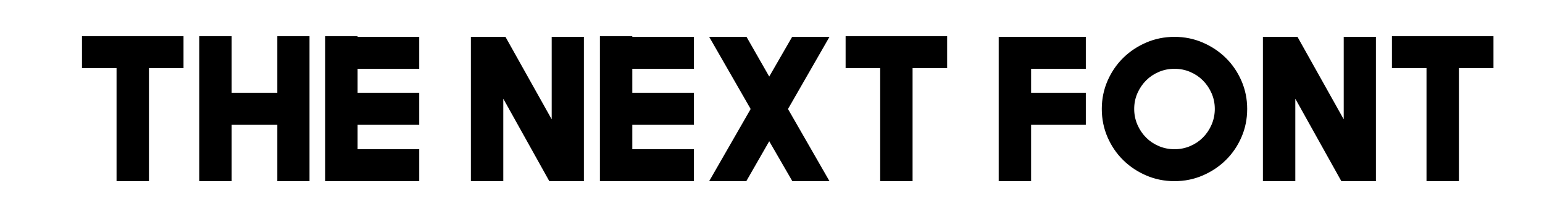 The Next Font